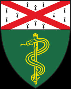 Medical Heraldry Shield PNG