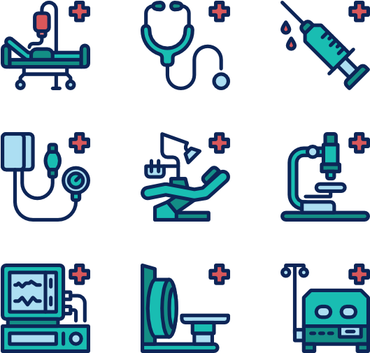 Medical Icons Set PNG