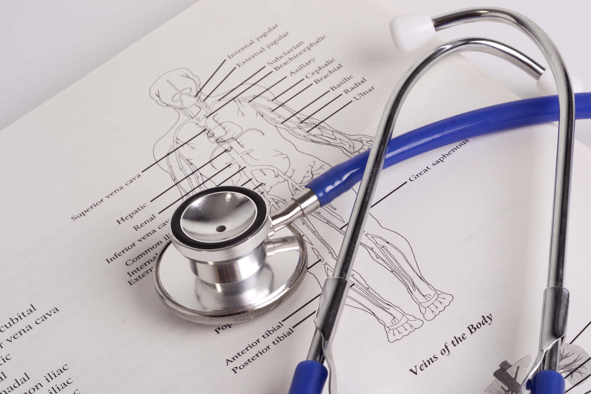 A Stethoscope On Top Of A Medical Book