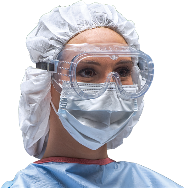 Medical Professional Safety Goggles PNG