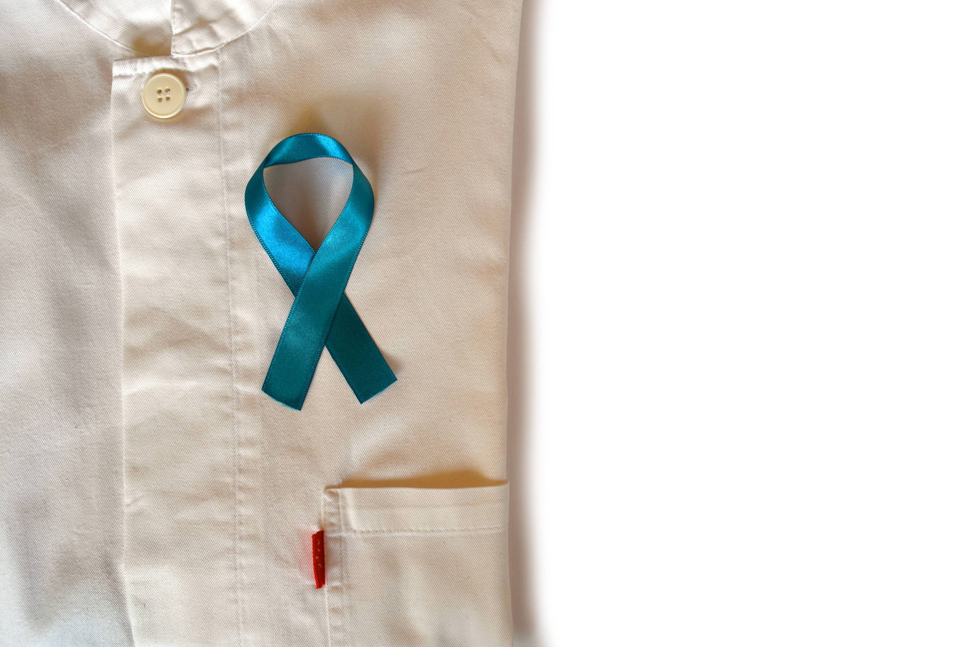Medical Symbol Blue Ribbon Prostate Cancer Wallpaper