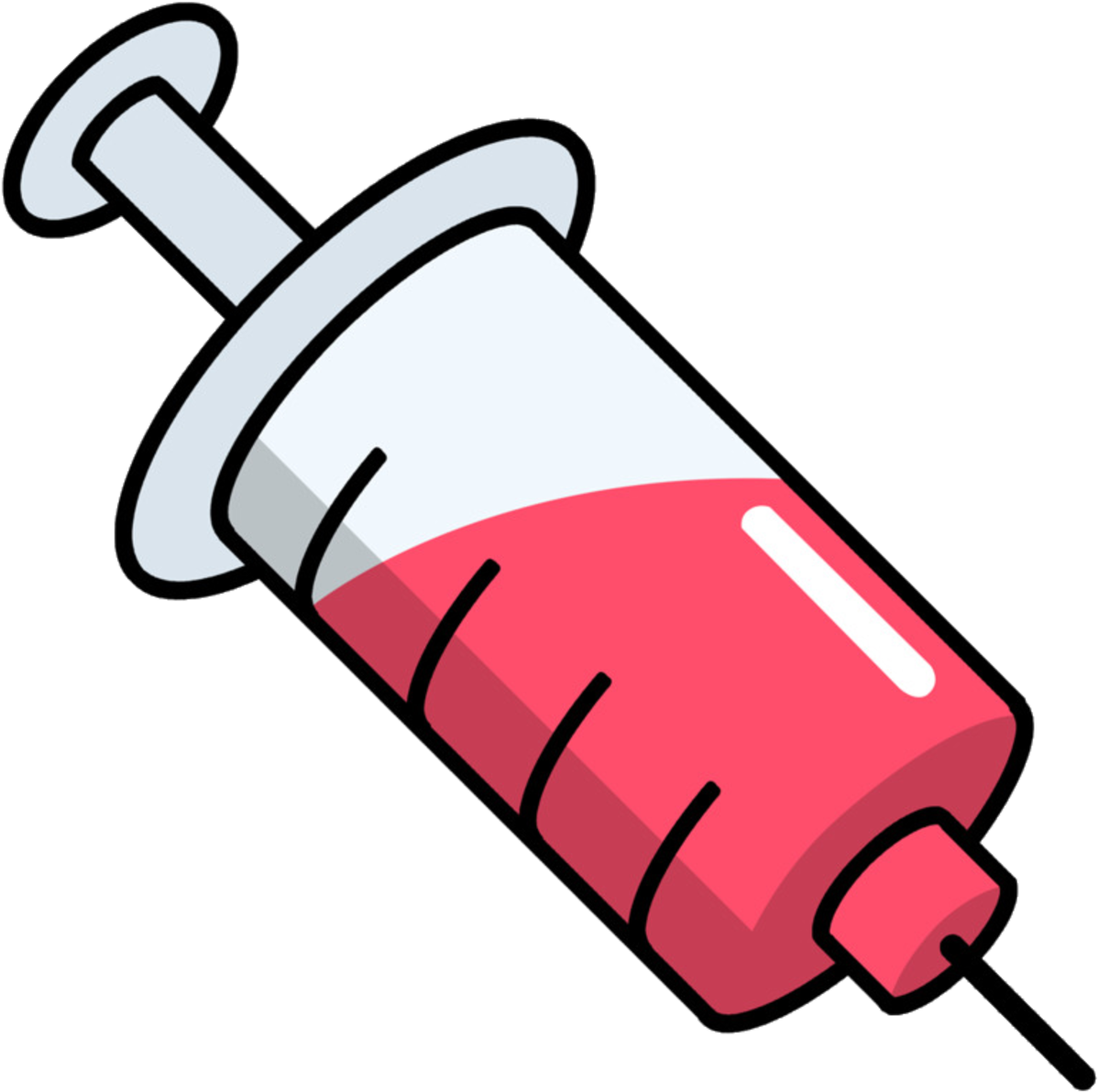 Medical Syringe Clipart PNG