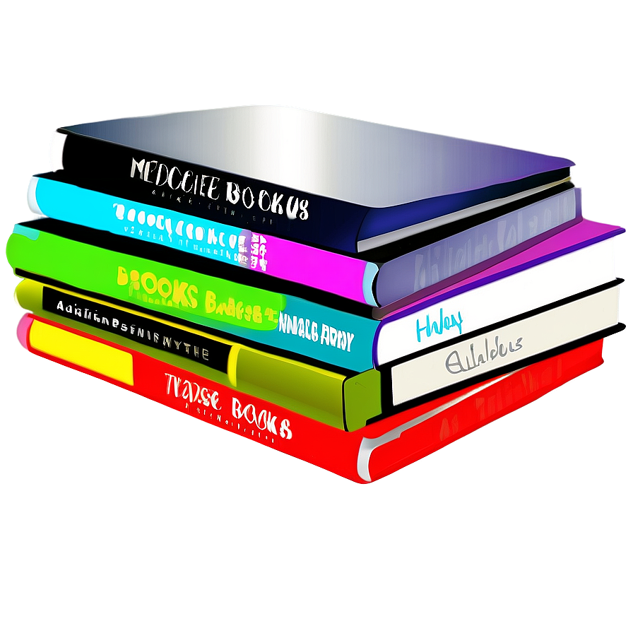 Download Medicine Books Stack Png Ypr 4366