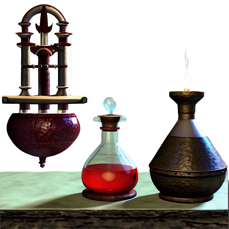 Medieval Alchemy Lab Png 13 PNG