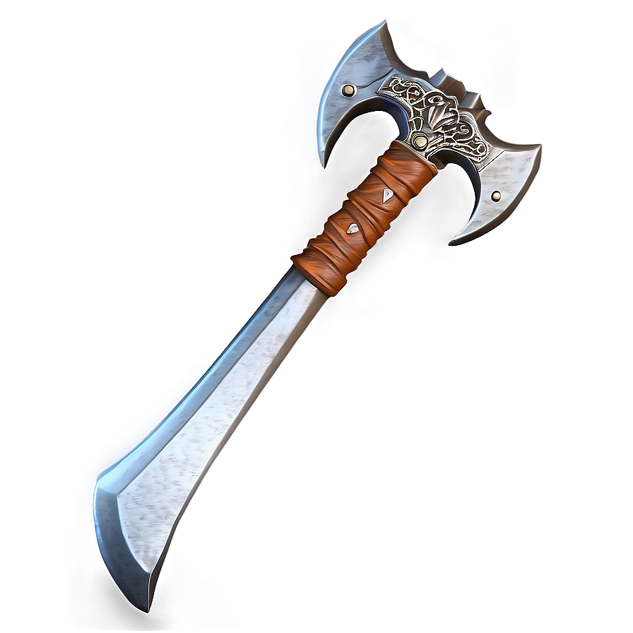 Medieval Axe Drawing Png 05252024 PNG