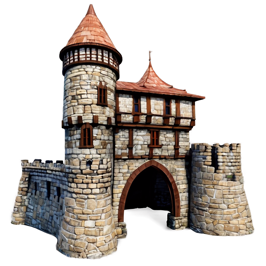 Medieval Castle Building Png 17 PNG