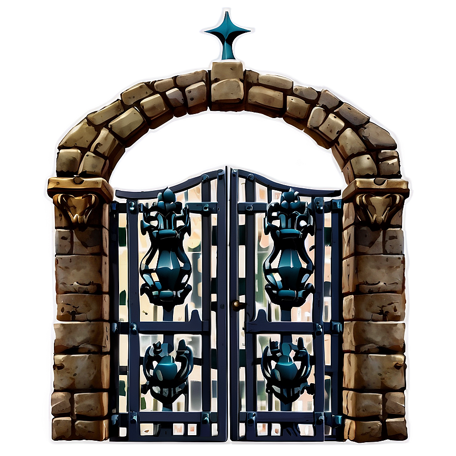 Medieval Castle Gate Png Lme PNG