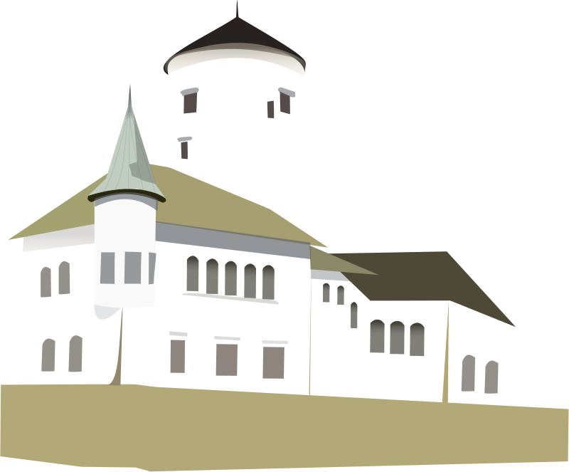 Medieval Castle Illustration PNG