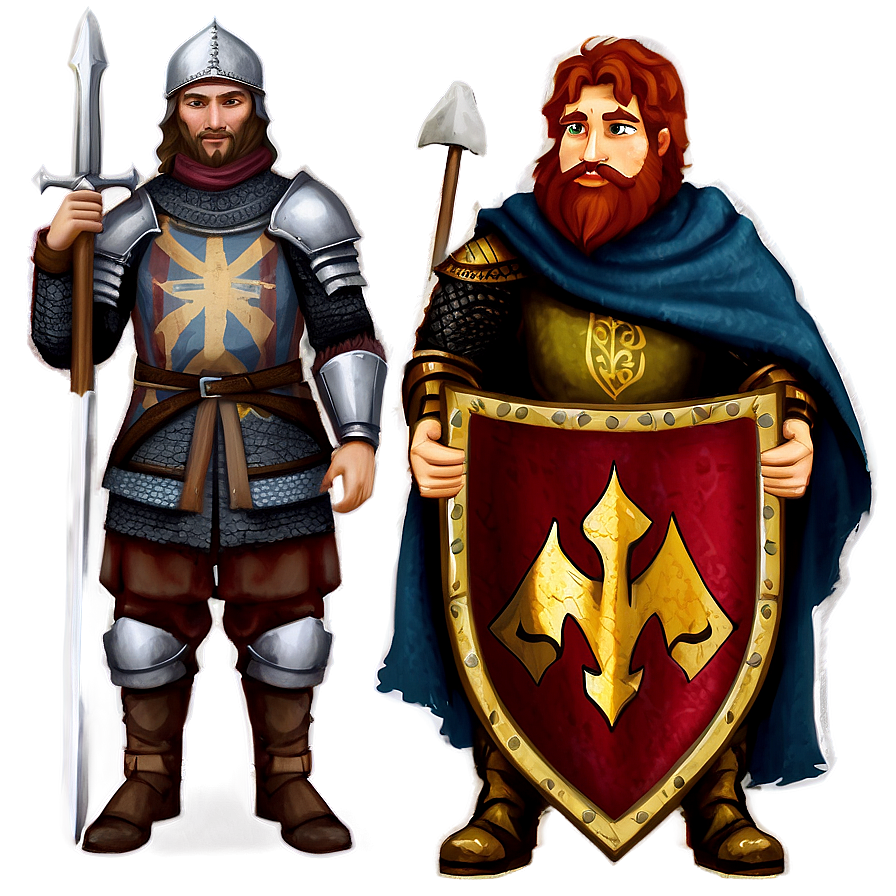 Medieval Characters Png Lre47 PNG