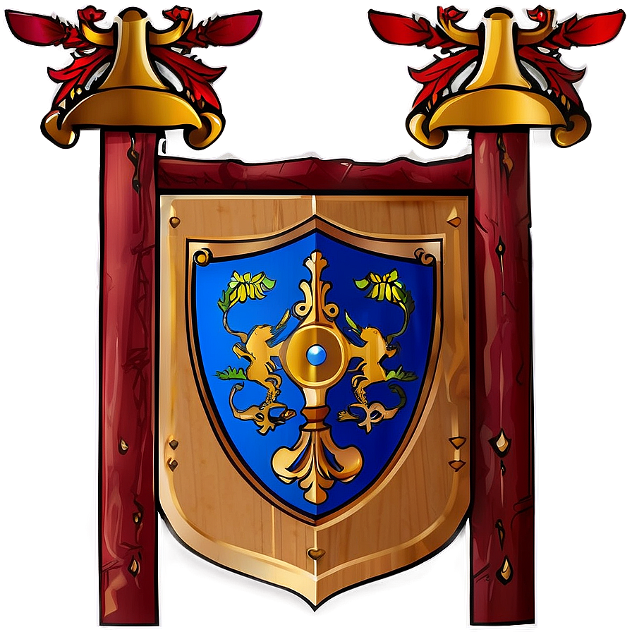 Medieval Crest Graphic Png 06242024 PNG