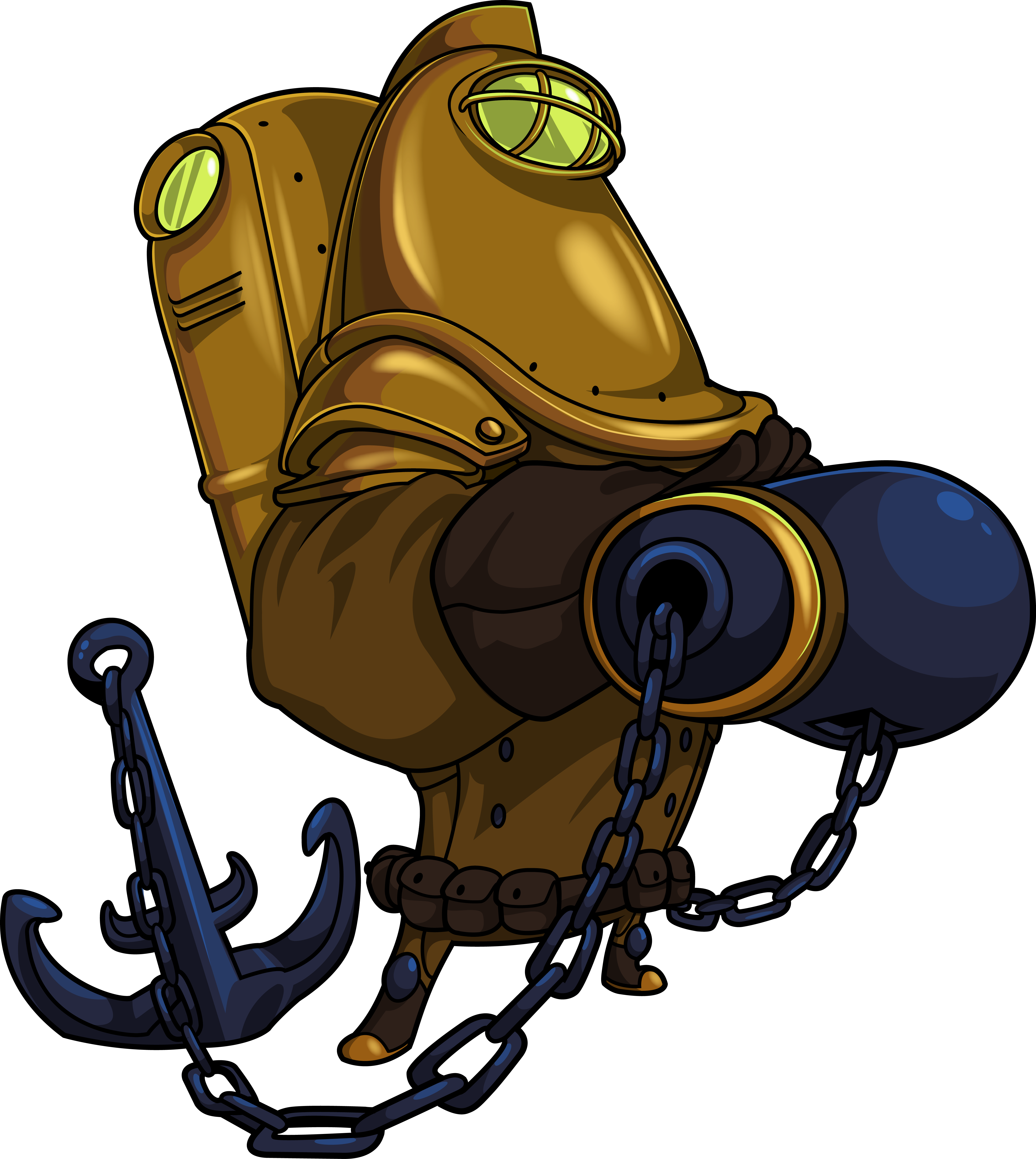 Medieval Diving Suit Knight PNG
