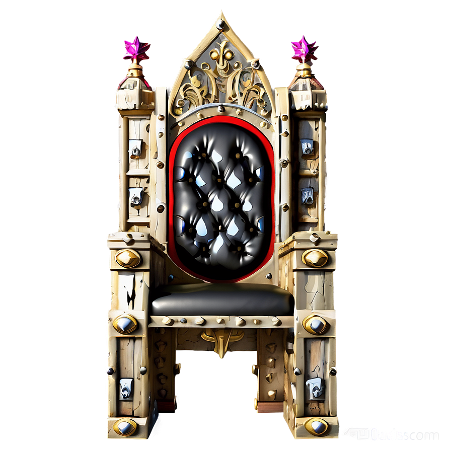 Medieval King Throne Png Unp PNG