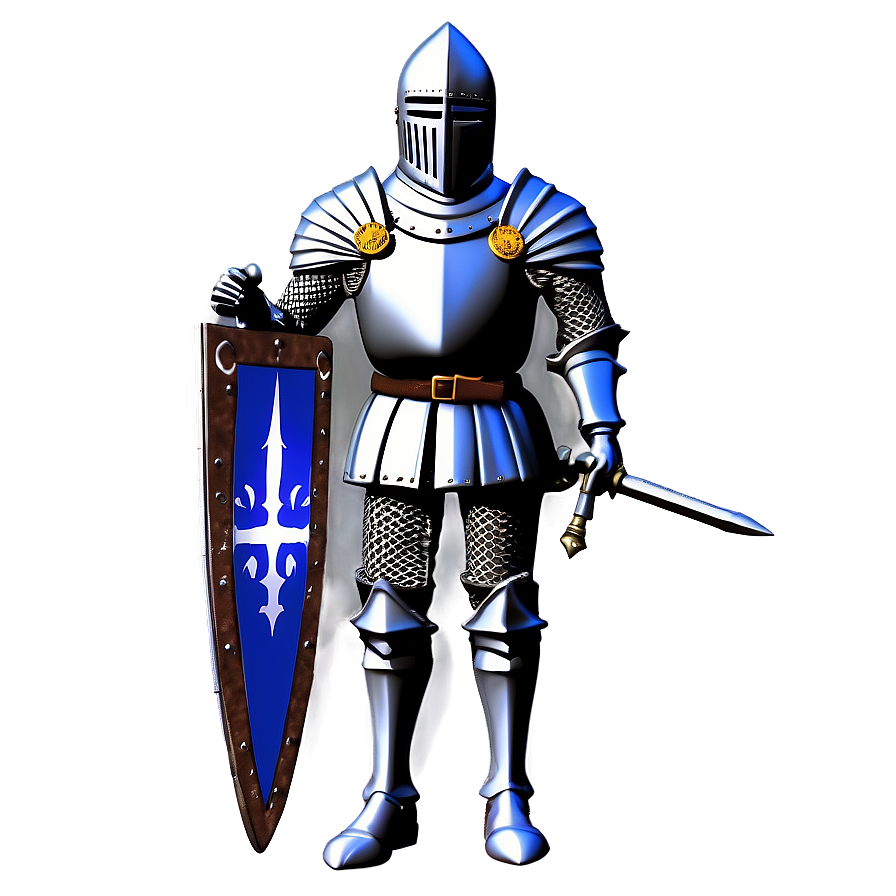 Medieval Knight Figure Png 06242024 PNG