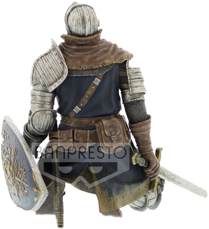 Medieval Knight Figurine PNG