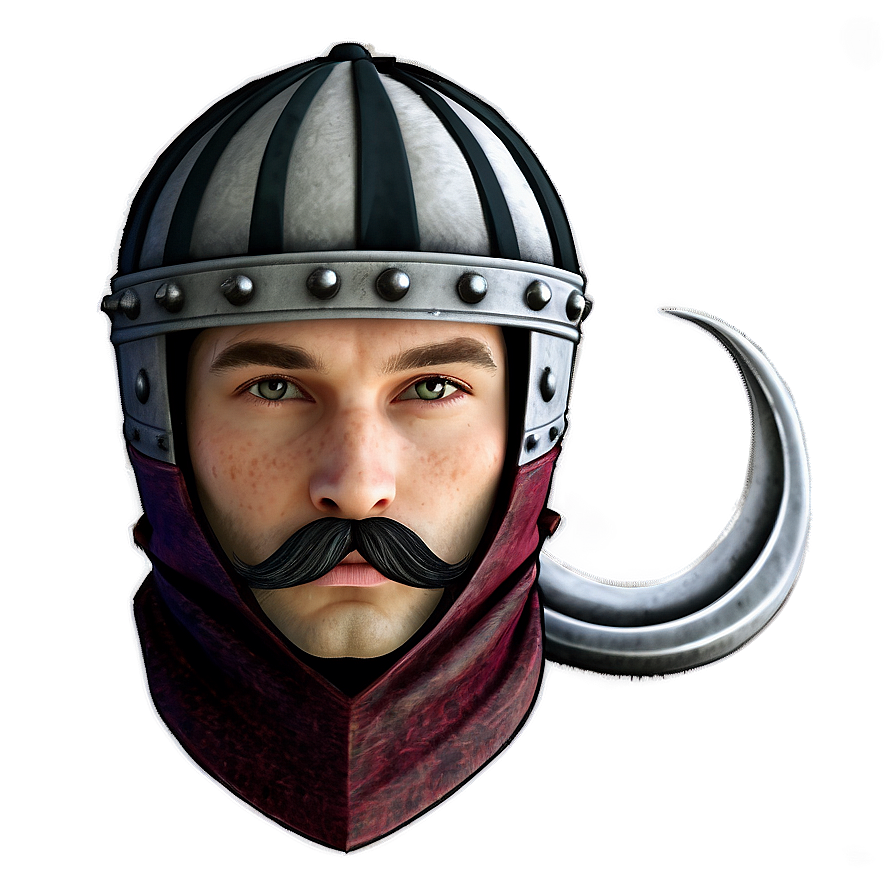 Medieval Knight Mustache Png Aei71 PNG