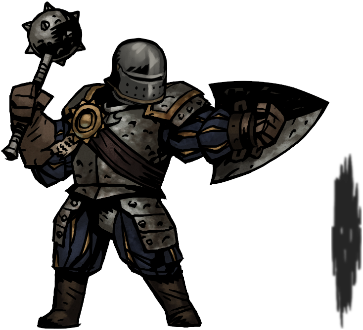 Medieval Knight Readyfor Battle PNG