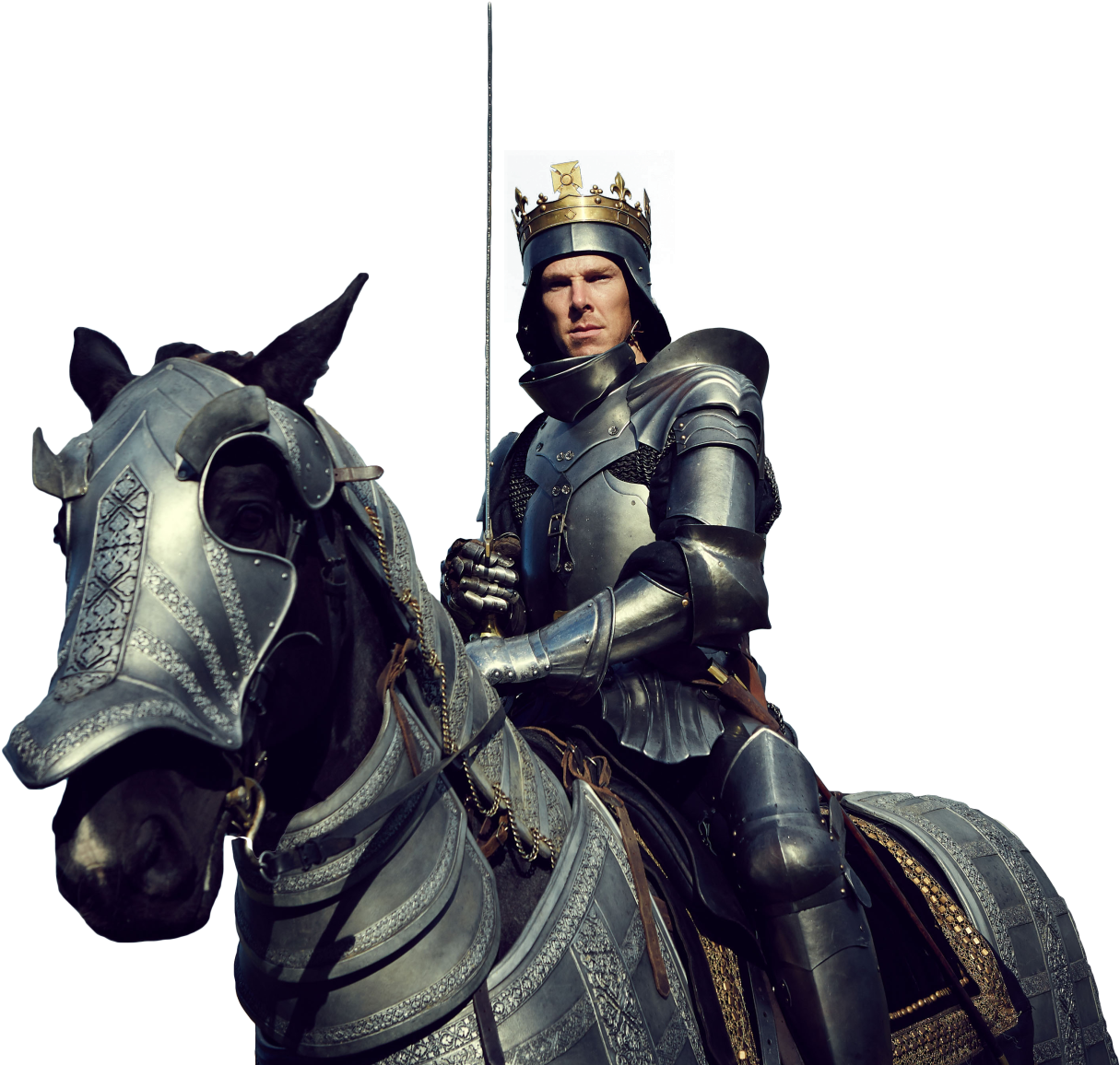 Medieval Knighton Horseback PNG