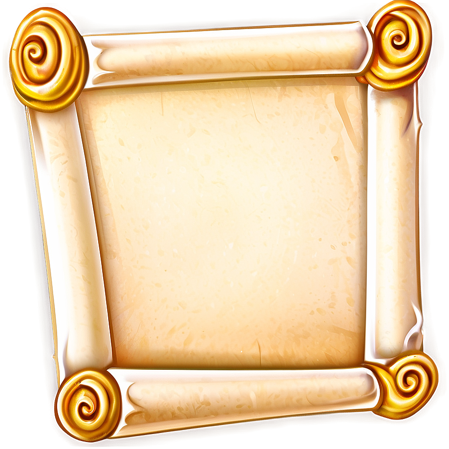 Medieval Scroll Border Png 73 PNG