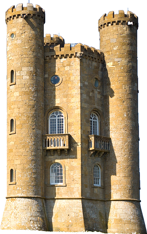 Medieval Stone Tower Structure PNG