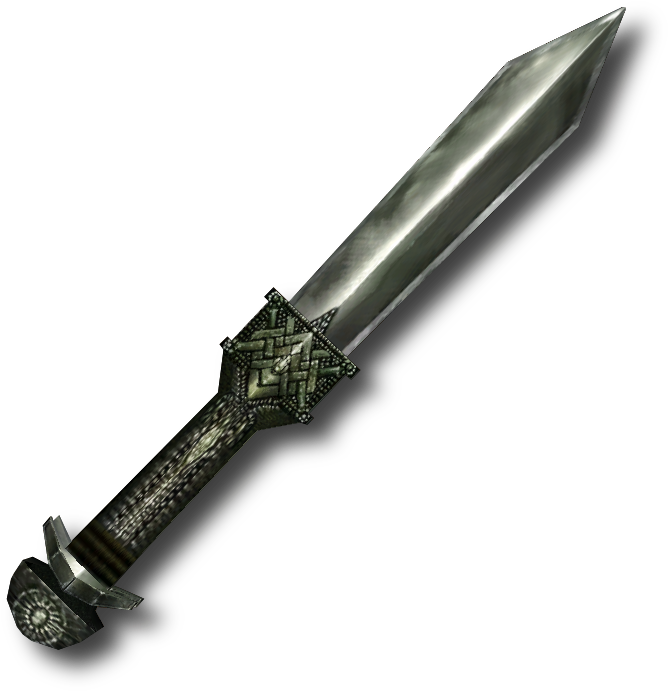 Medieval Style Dagger PNG