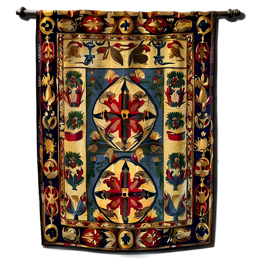 Medieval Tapestry Png Rnq37 PNG