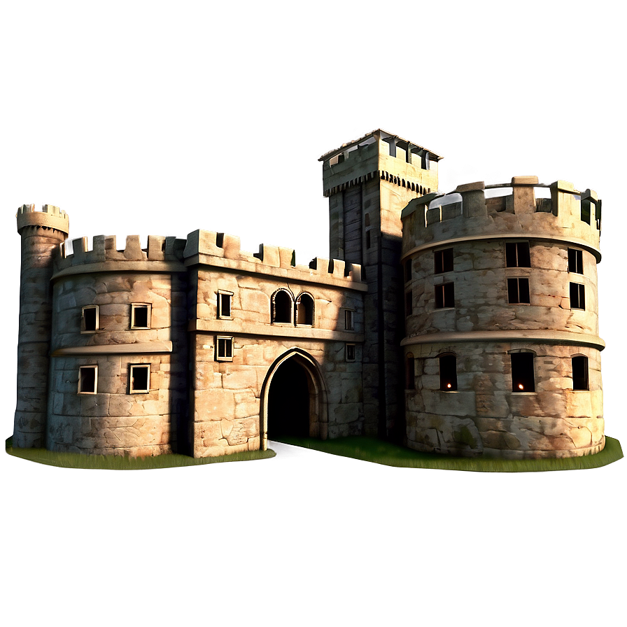 Medieval Tower Building Png Eaq76 PNG