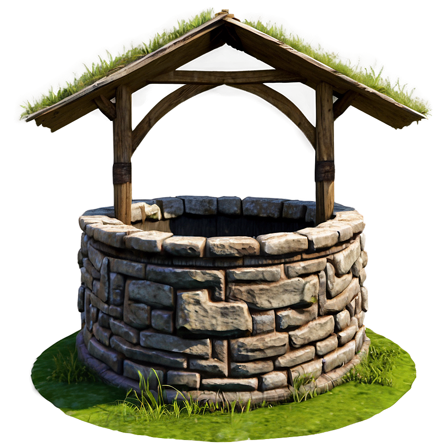 Medieval Village Well Png Ohh PNG