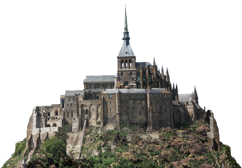 Medieval_ Mont_ Saint_ Michel PNG
