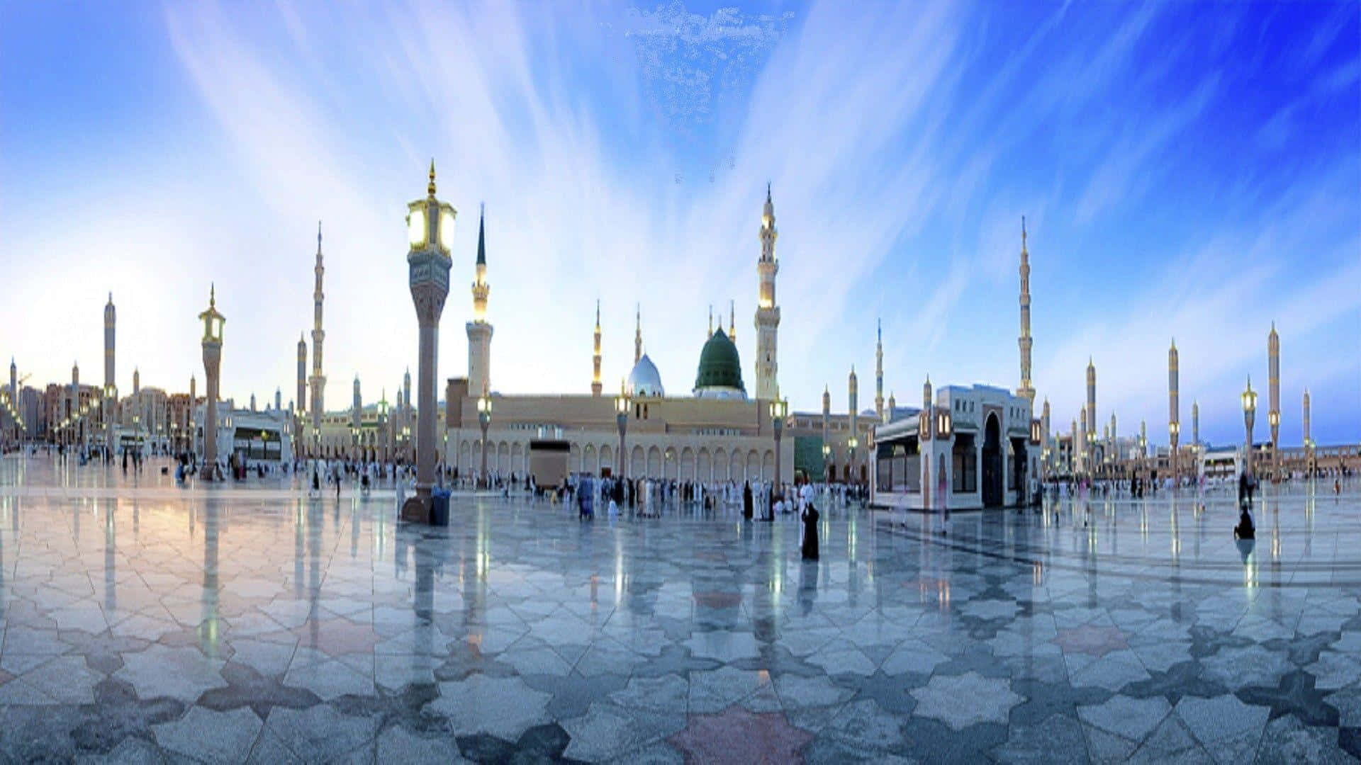 View of the skyline of Medina, Saudi Arabia