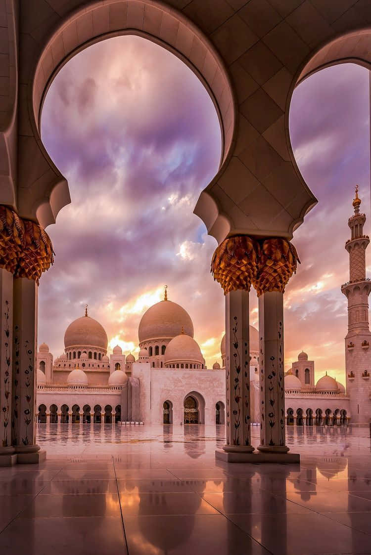 Lagran Mezquita En Abu Dhabi