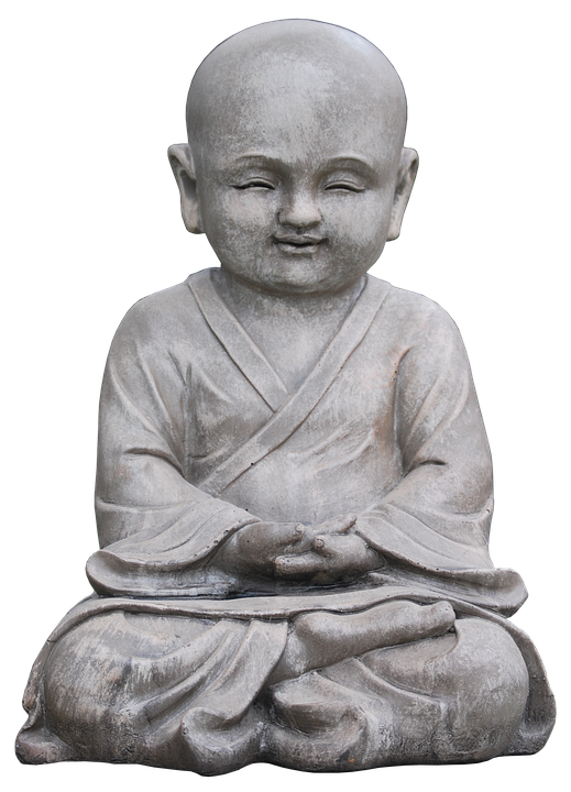 Meditating Buddha Statue PNG