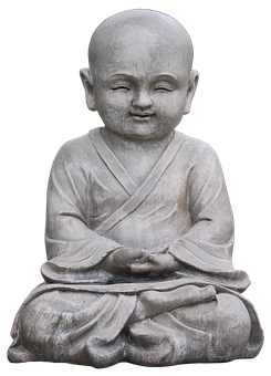 Meditating Buddha Statue PNG