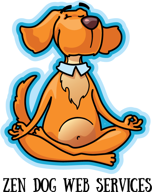 Download Meditating Cartoon Dog | Wallpapers.com