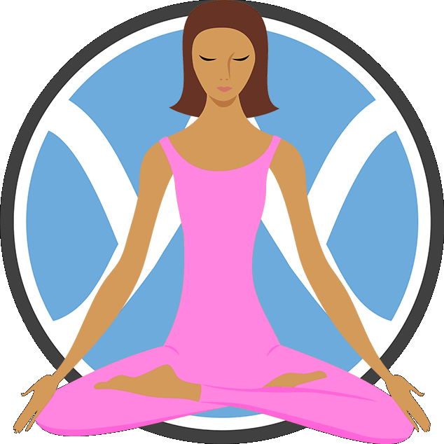 Download Meditating Yoga Pose Vector | Wallpapers.com