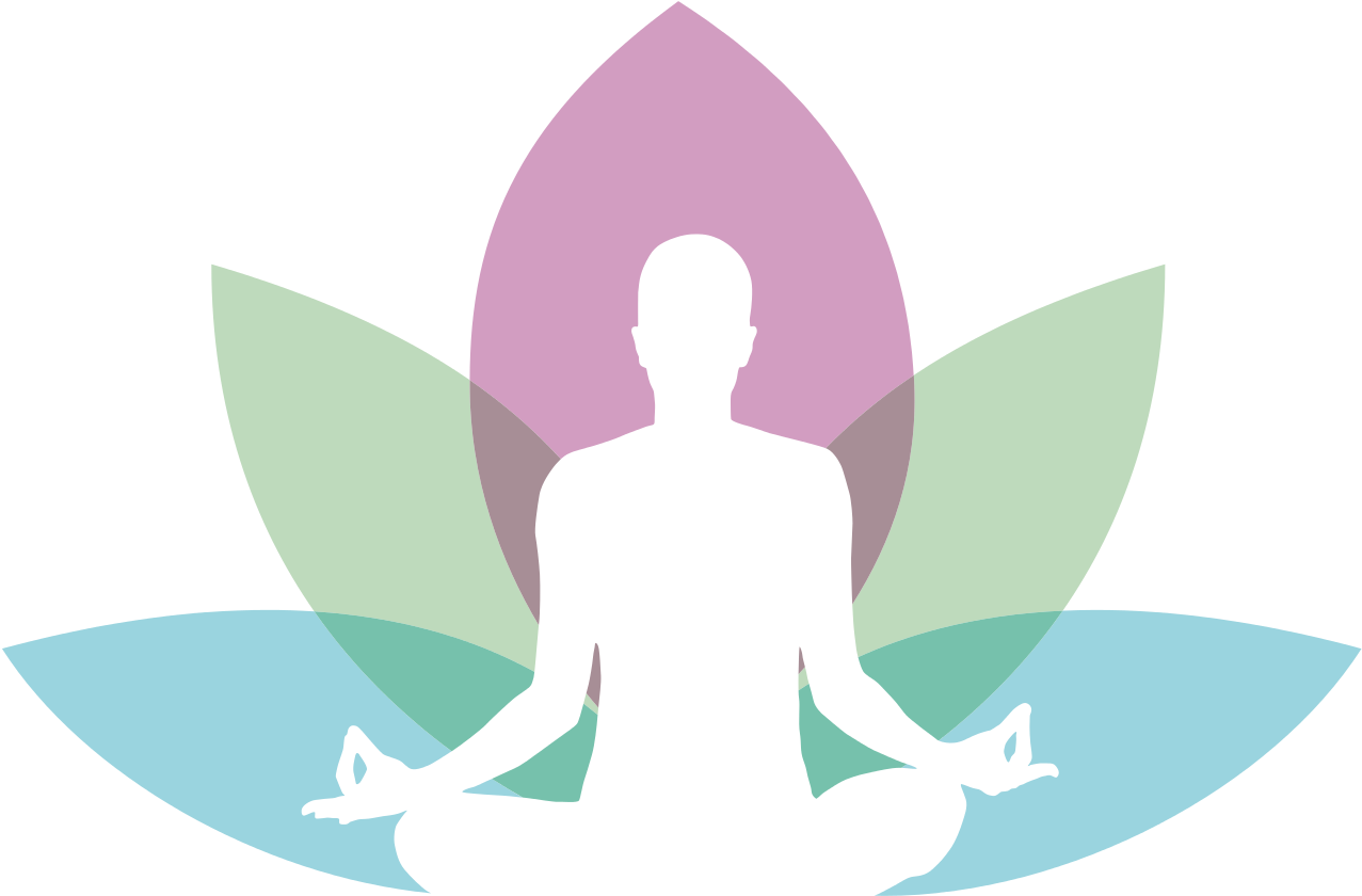 Meditation Silhouette Lotus Background PNG