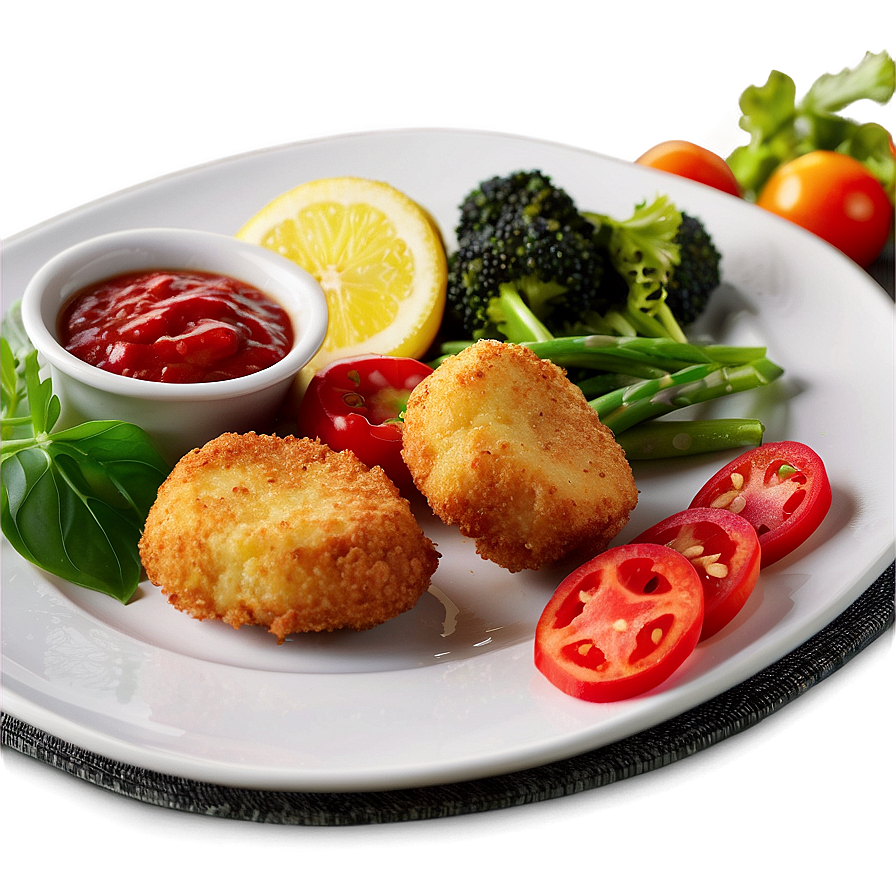 Mediterranean Chicken Nuggets Png 06202024 PNG