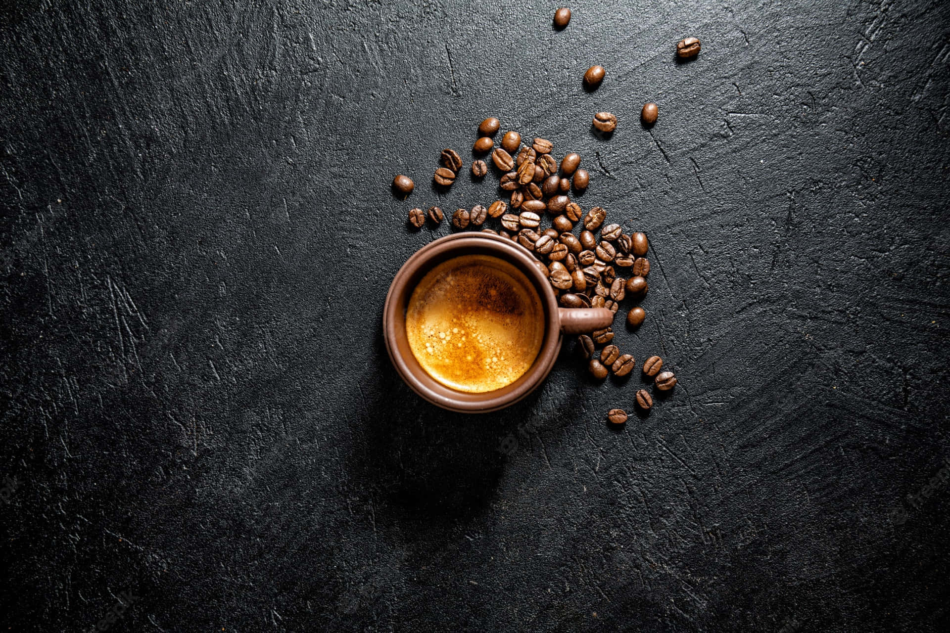 Medium Roast Cup Of Coffee Wallpaper