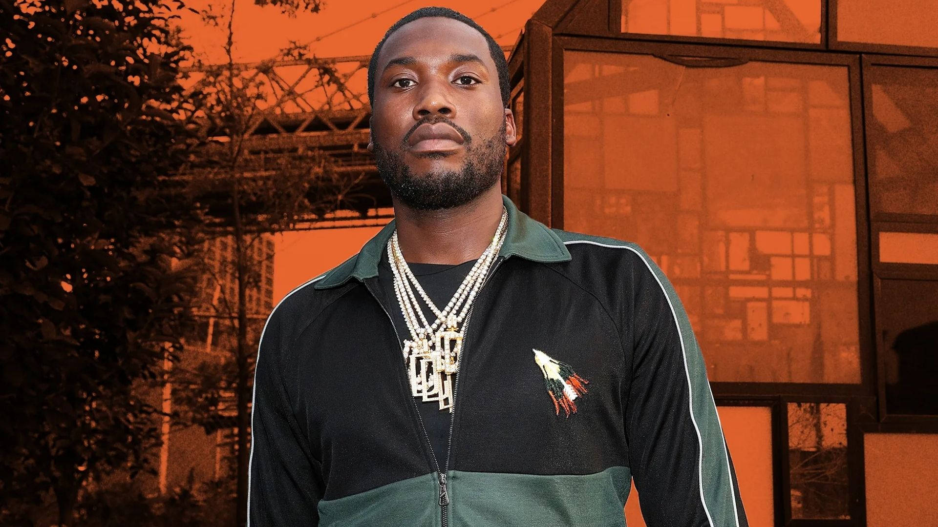 Meek Mill On The Street Background