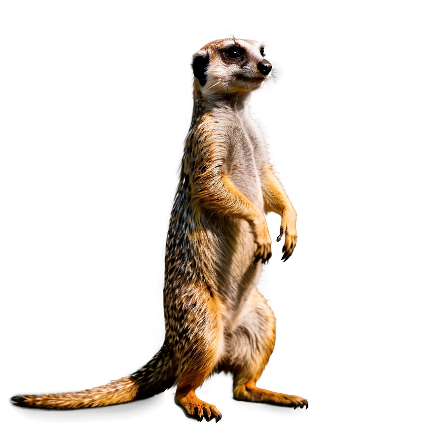 Meerkat In Action Pose Png Bma PNG