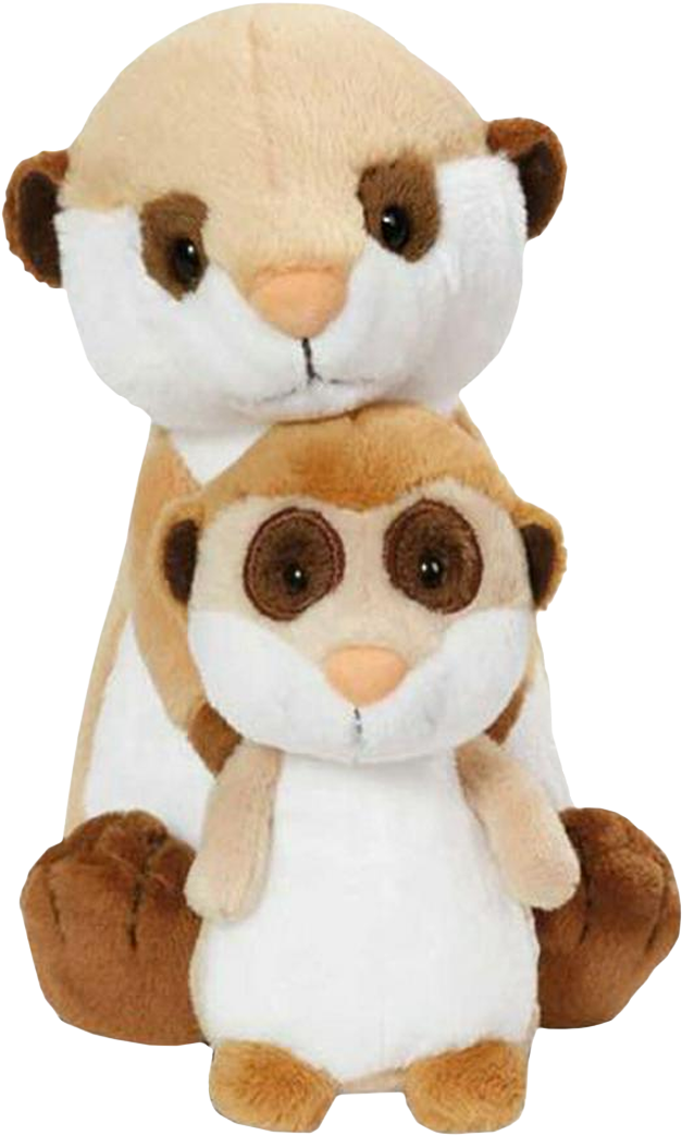 Meerkat Plush Toys Stacked PNG