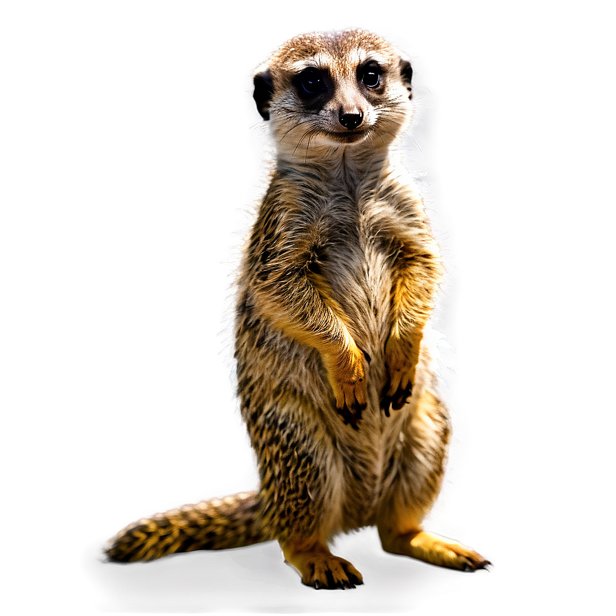 Meerkat Standing Png 06112024 PNG