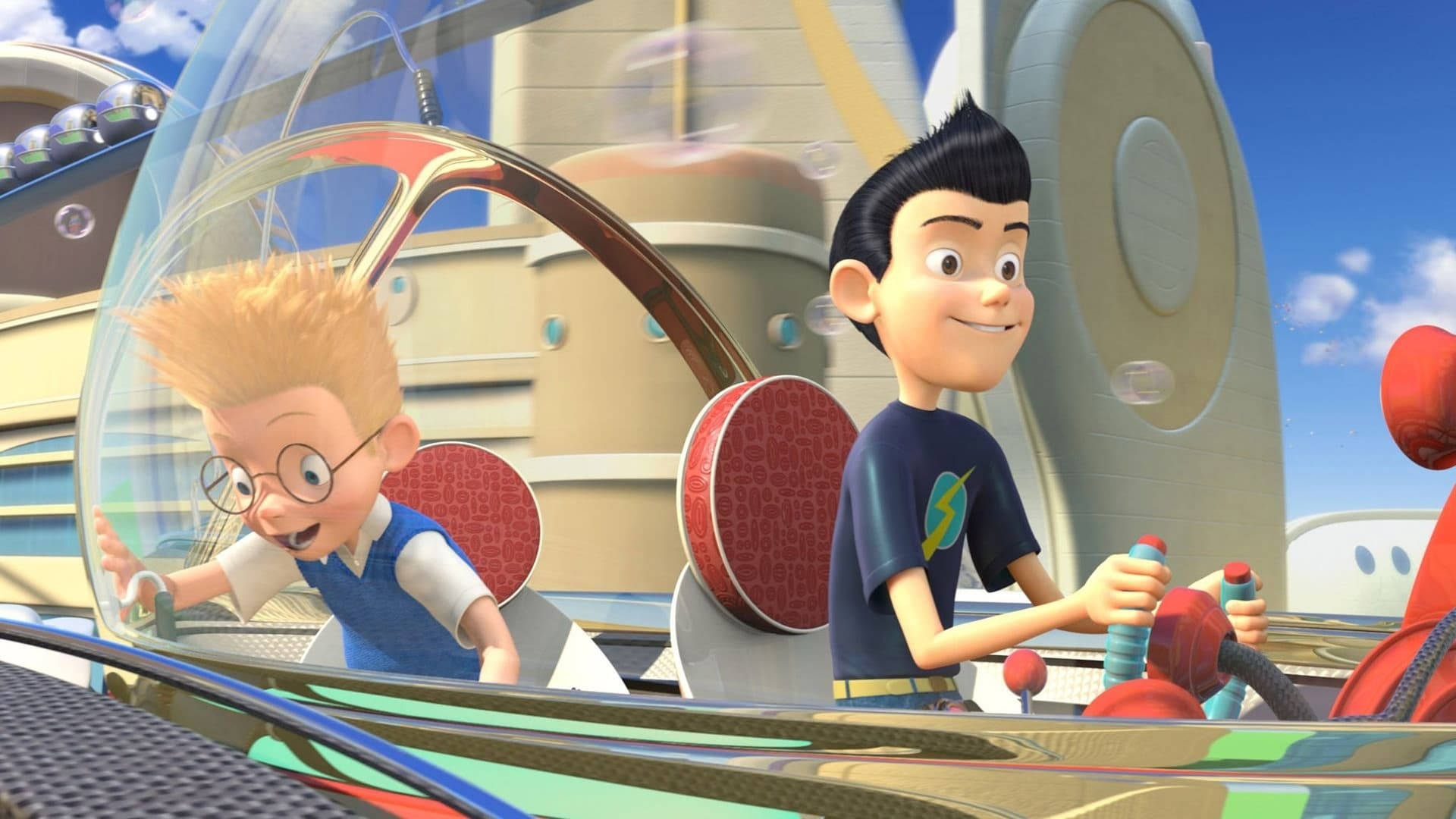 Meet The Robinsons Wilbur And Lewis Wallpaper