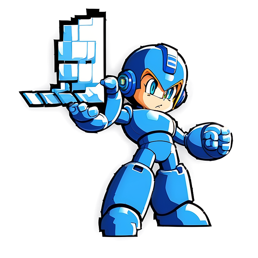 Mega Man 8-bit Png 06242024 PNG