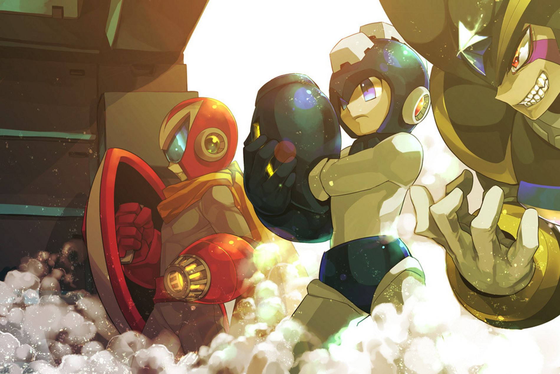 Mega Man And Proto Man Wallpaper