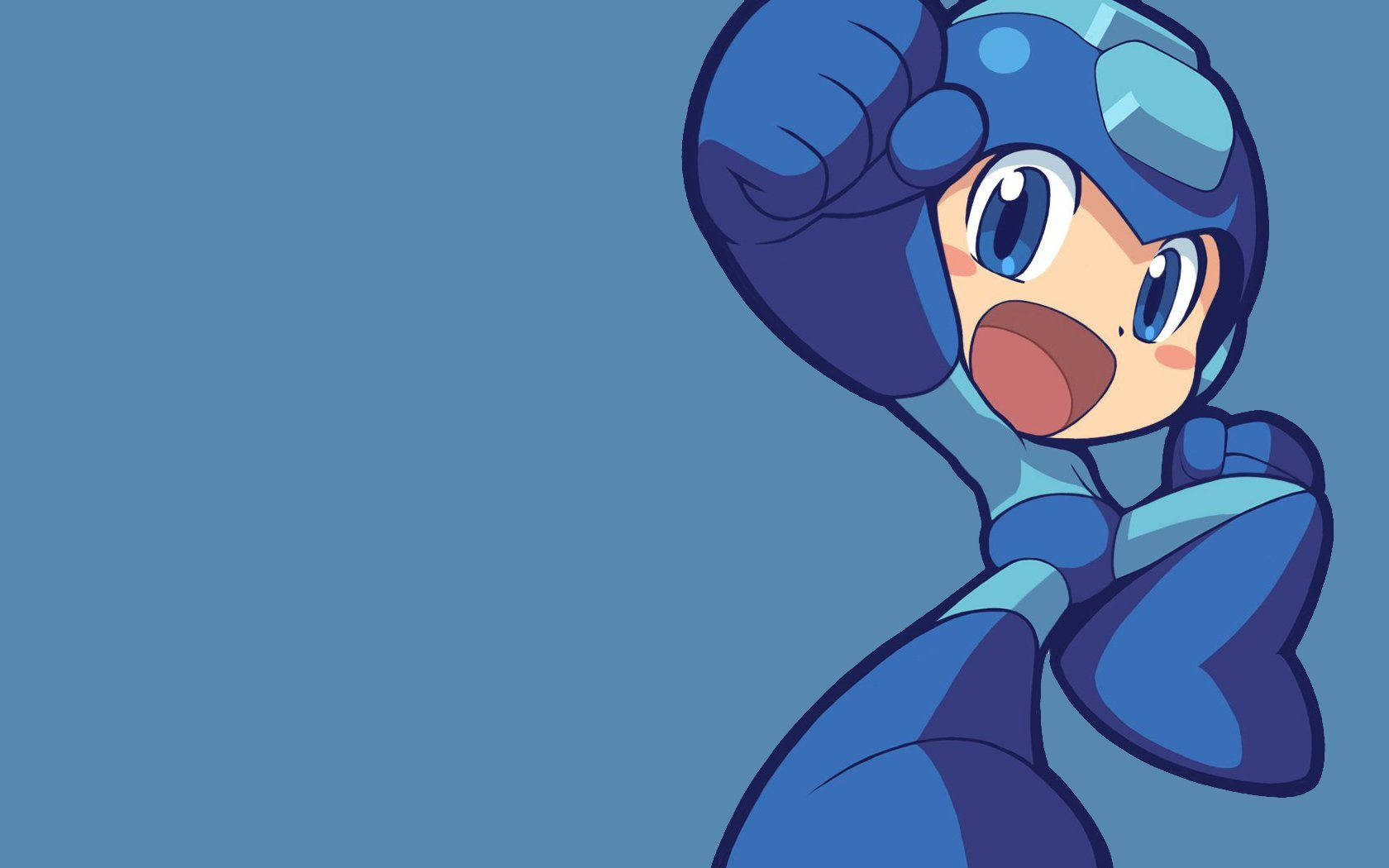 Mega Man Chibi Style Wallpaper