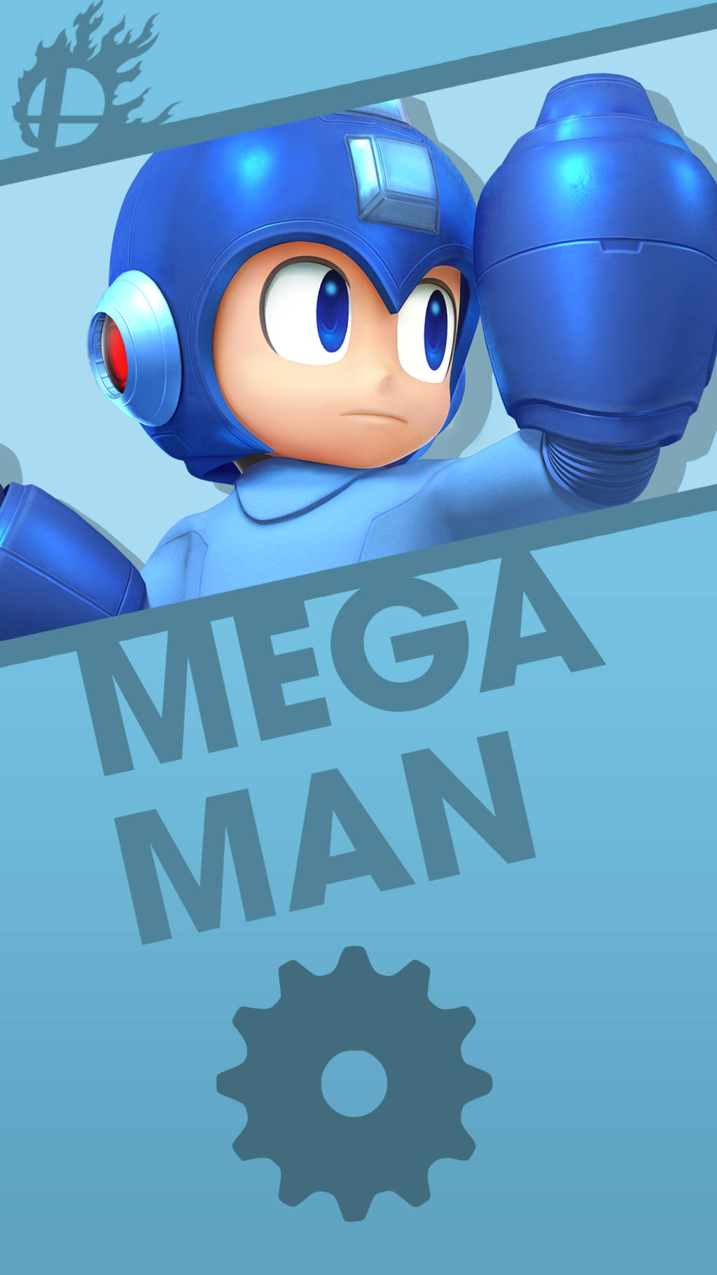 Mega Man Digital Art Wallpaper