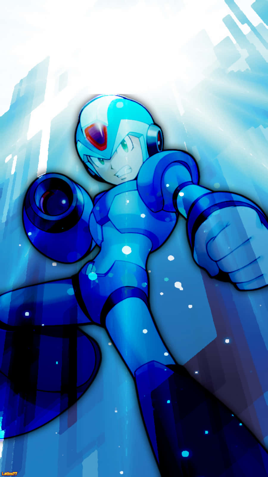 Mega Buster Mega Man X Artwork Wallpaper