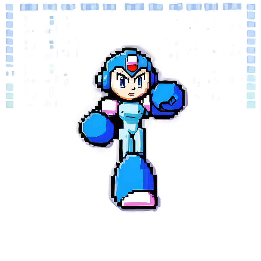 Mega Man Pixel Art Png Bfq83 PNG