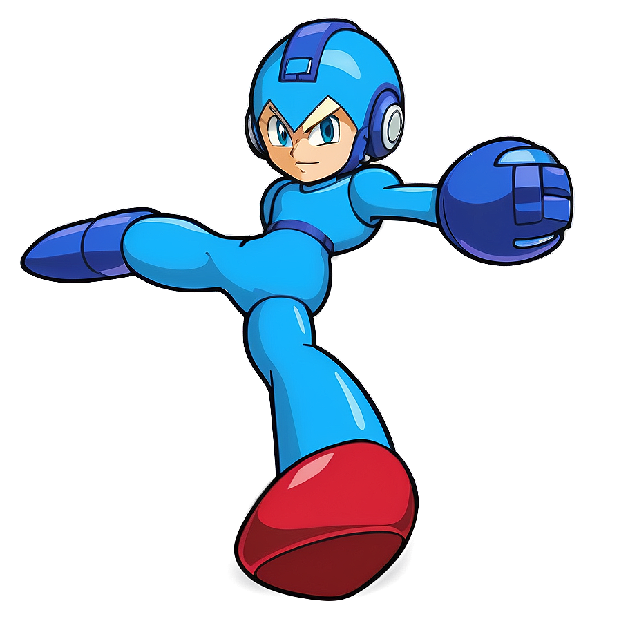 Mega Man Retro Game Png 06242024 PNG