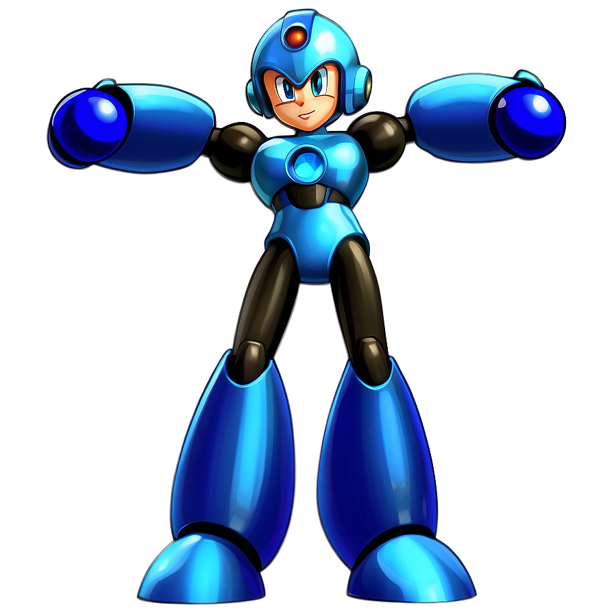 Download Mega Man Slide Move Png Hxl67 | Wallpapers.com